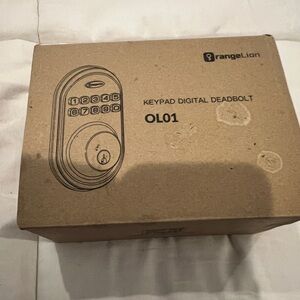 Keypad Digital Deadbolt - Silver